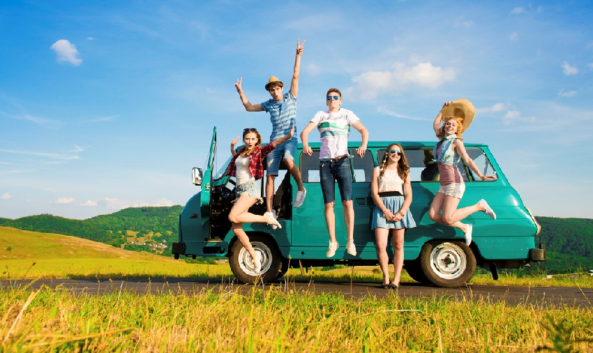 Road Tripping With Buddies