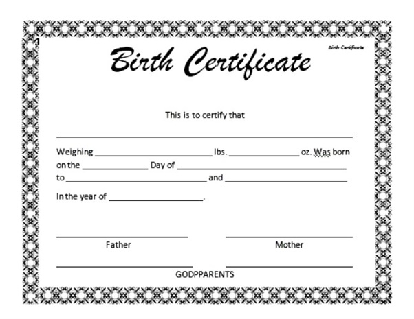 Get A Quick Birth Certificate From A Fake Maker!