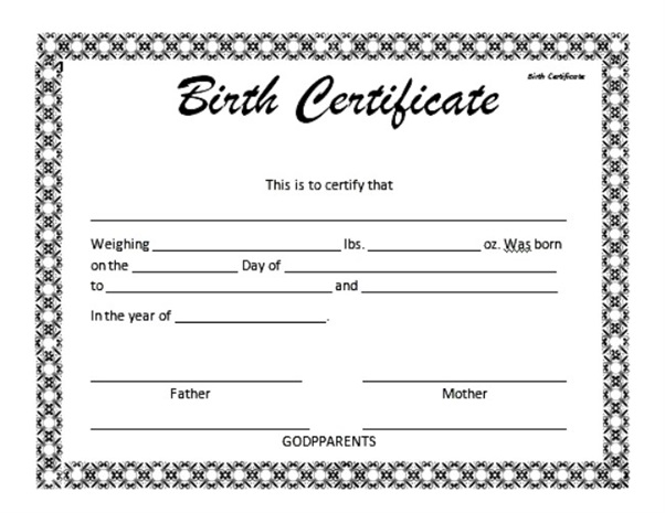  Get A Quick Birth Certificate From A Fake Maker!